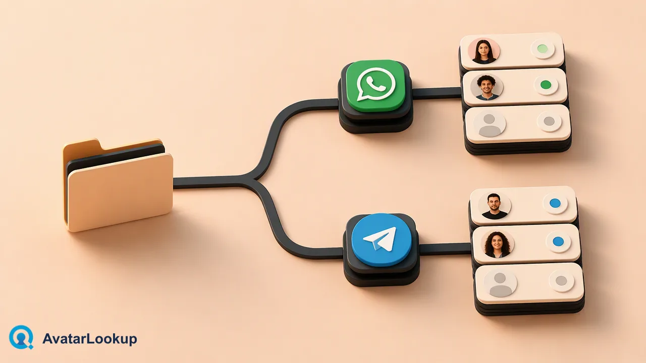 AvatarLookup workflow illustration for Public Avatar Check for Contact Records: A Data Team Workflow